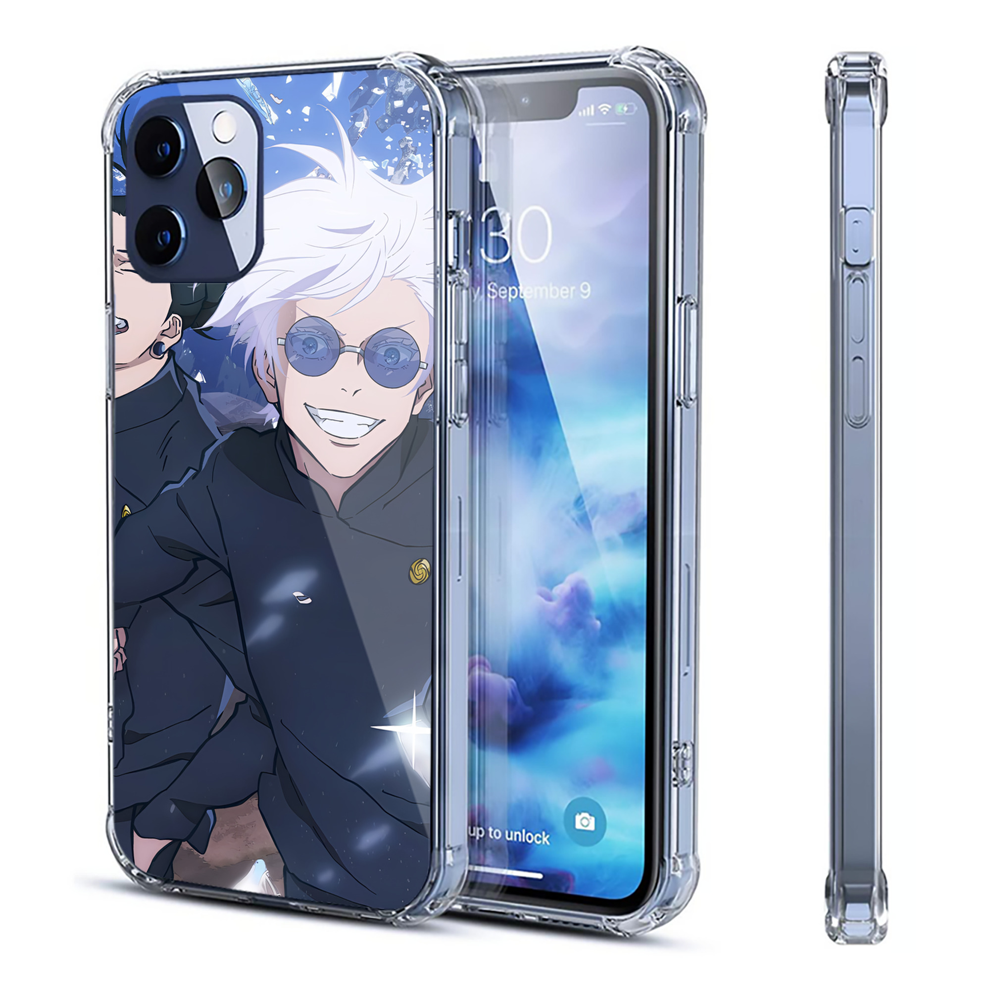（画像用） SPY×FAMILY间谍家家酒 【iPhone 12シリーズ対応】透明スマホケース（クリアソフトケース）